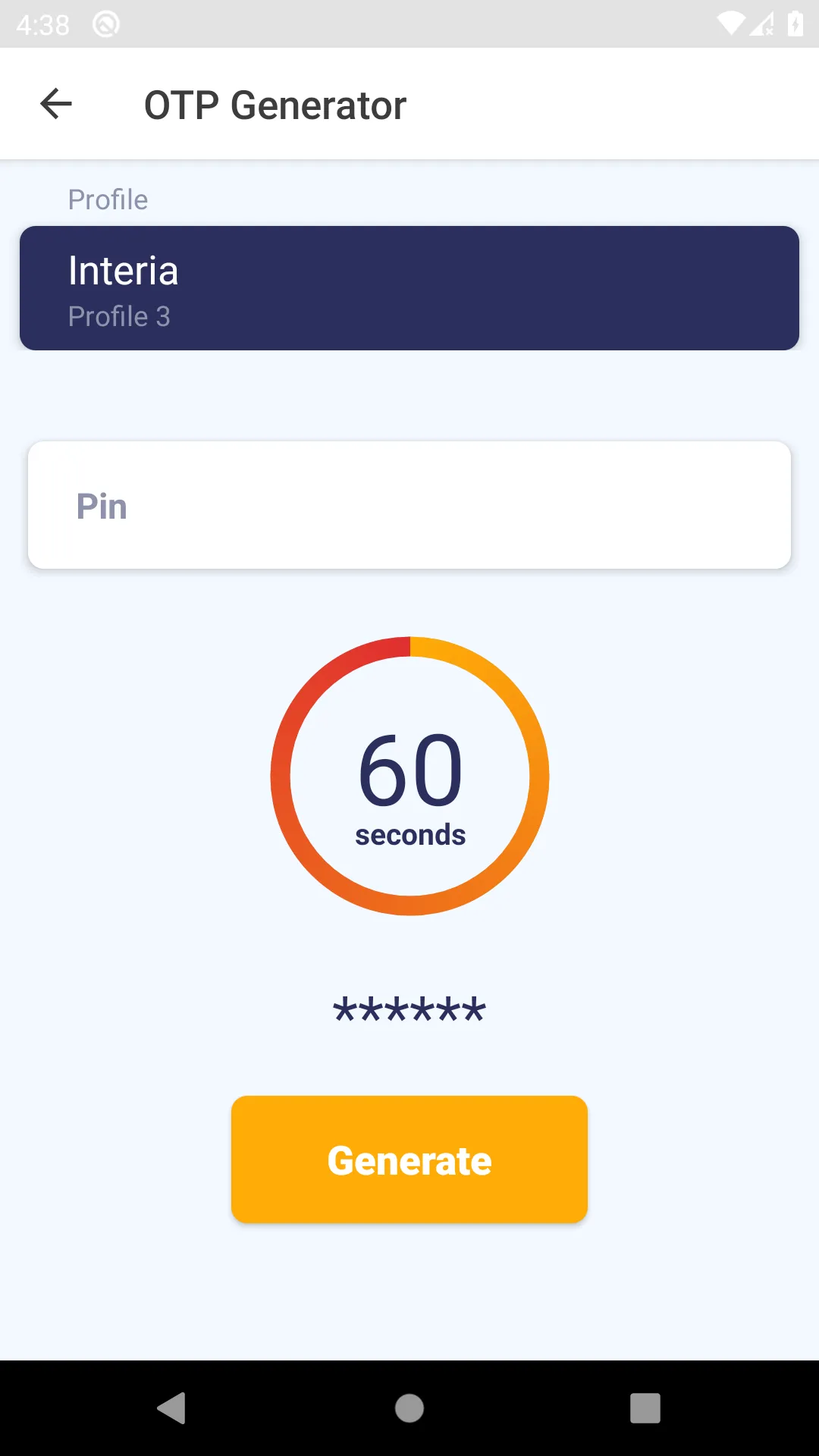 Password Generation