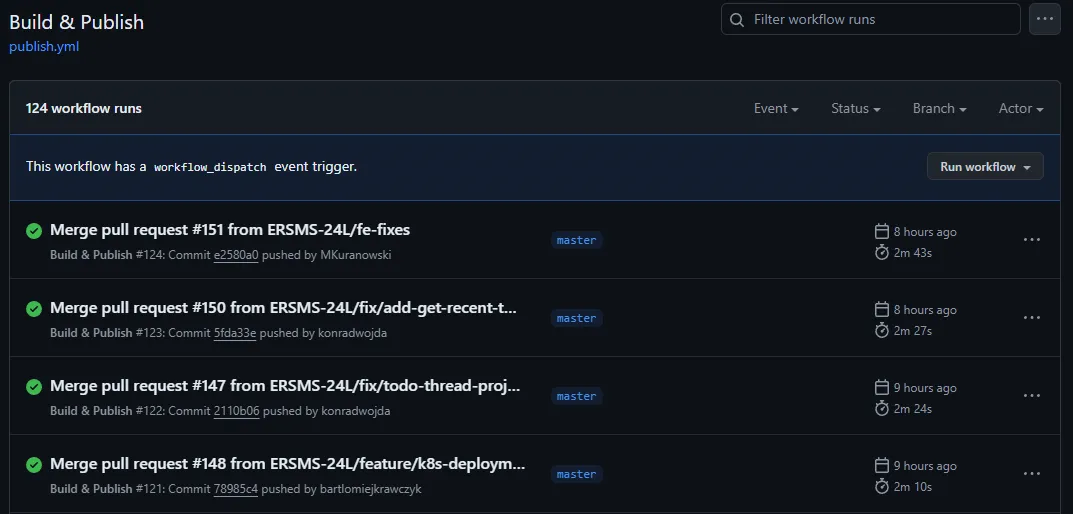 Github Actions - Build & Publish