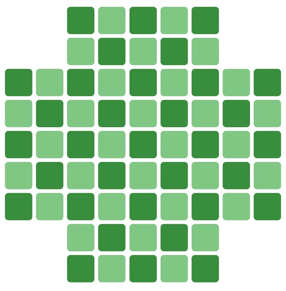 9x9 cross board
