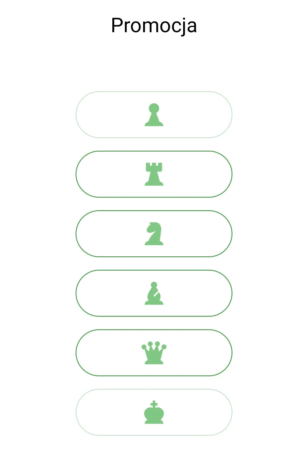 Piece promotion customization